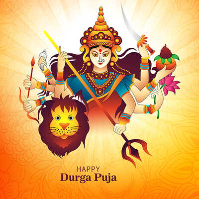 Happy Durga Puja image Whatsapp Dp